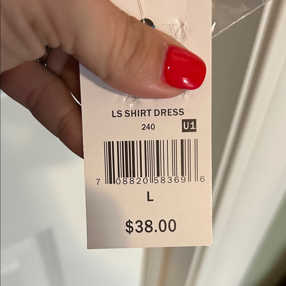 Classic Long Sleeve Striped Dress - Picture 2 of 6